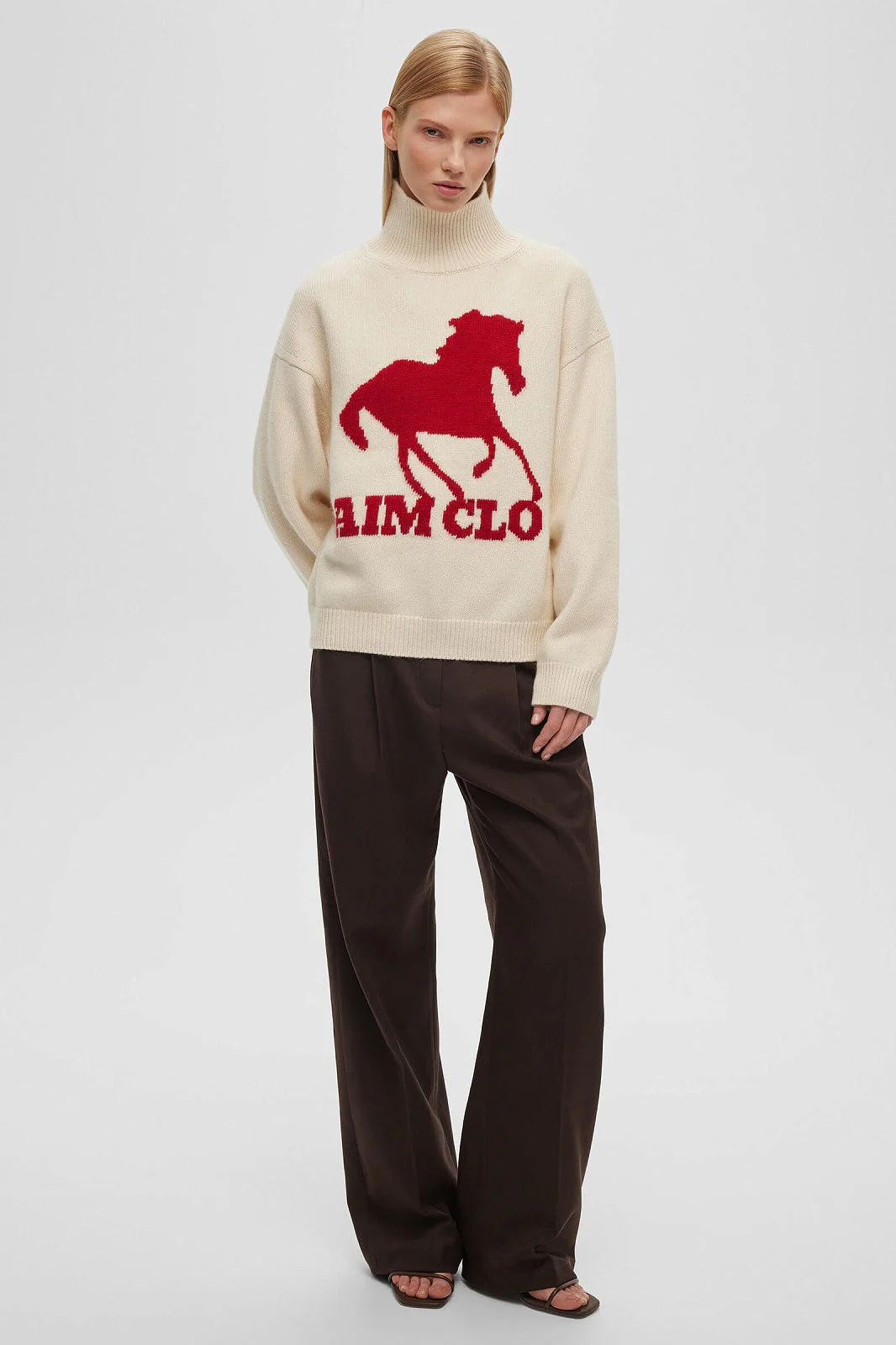 Animal Print Colorblock Turtle Sweatshirt - Image 3