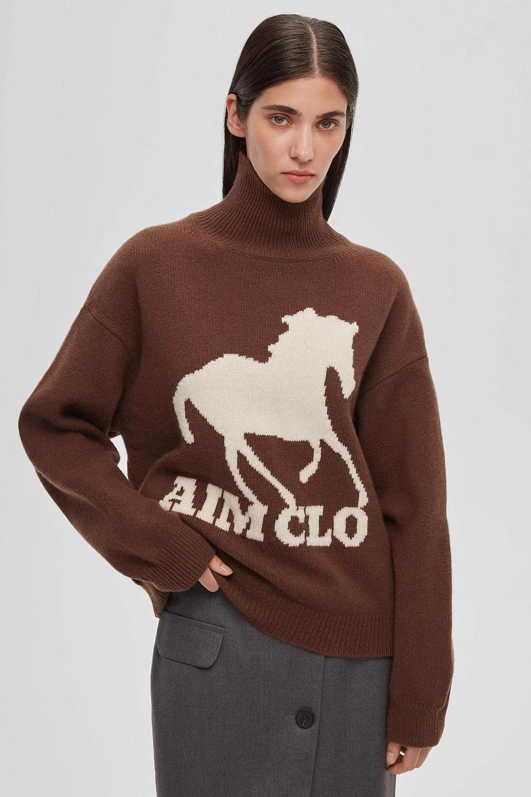Animal Print Colorblock Turtle Sweatshirt - Image 6