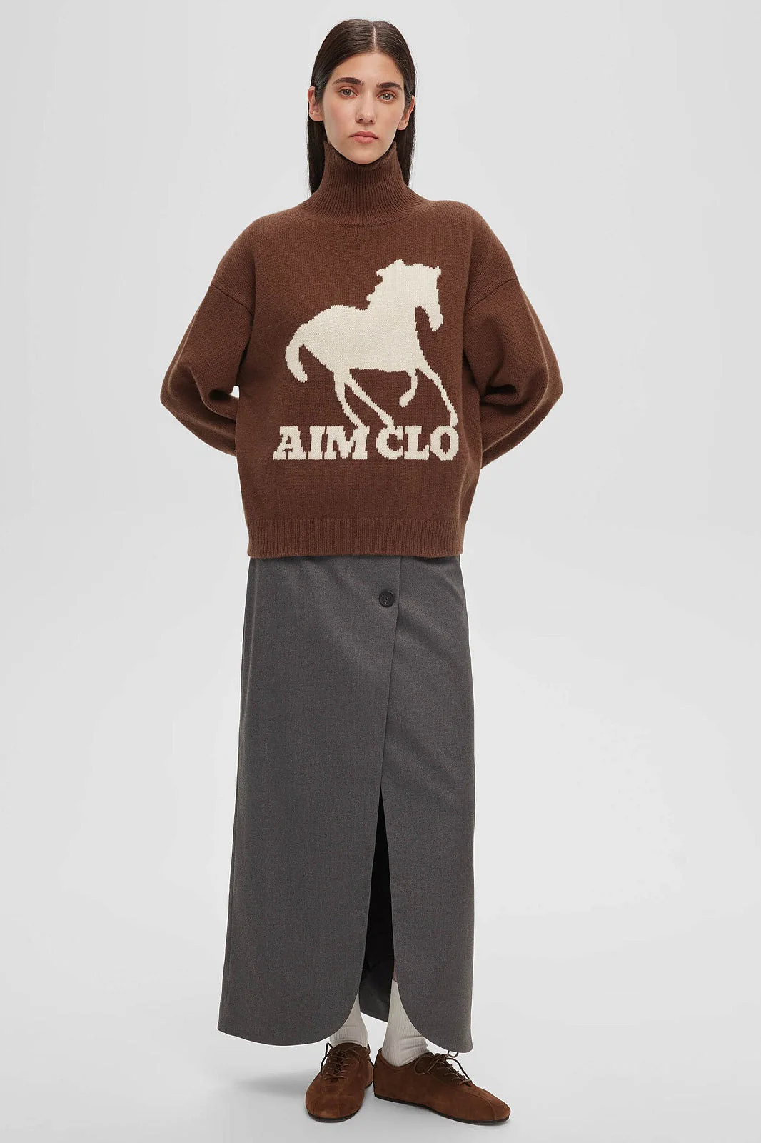 Animal Print Colorblock Turtle Sweatshirt - Image 7