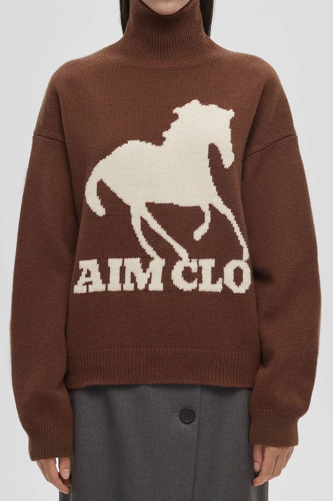 Animal Print Colorblock Turtle Sweatshirt - Image 8
