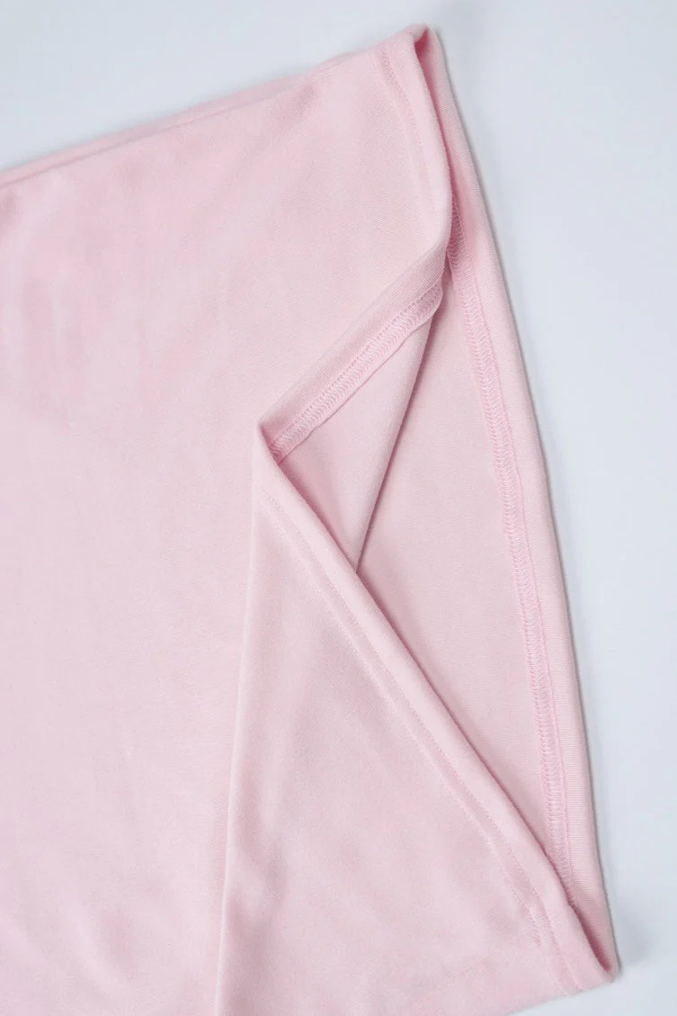 Asymmetrical Neck Long Sleeve Layered Slim Waist Mini Dress - Image 9