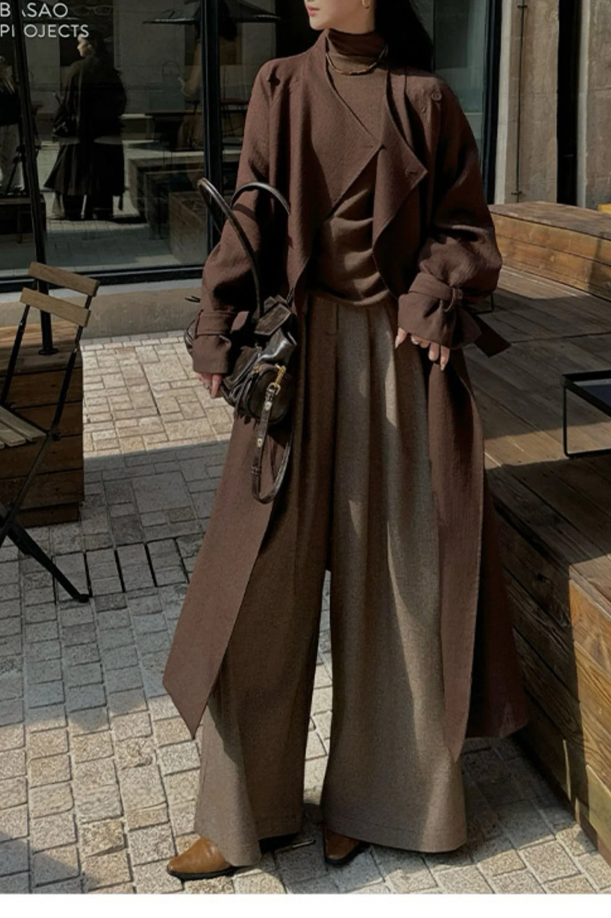 Autumn Women's Lightweight Long Overcoat - Image 5