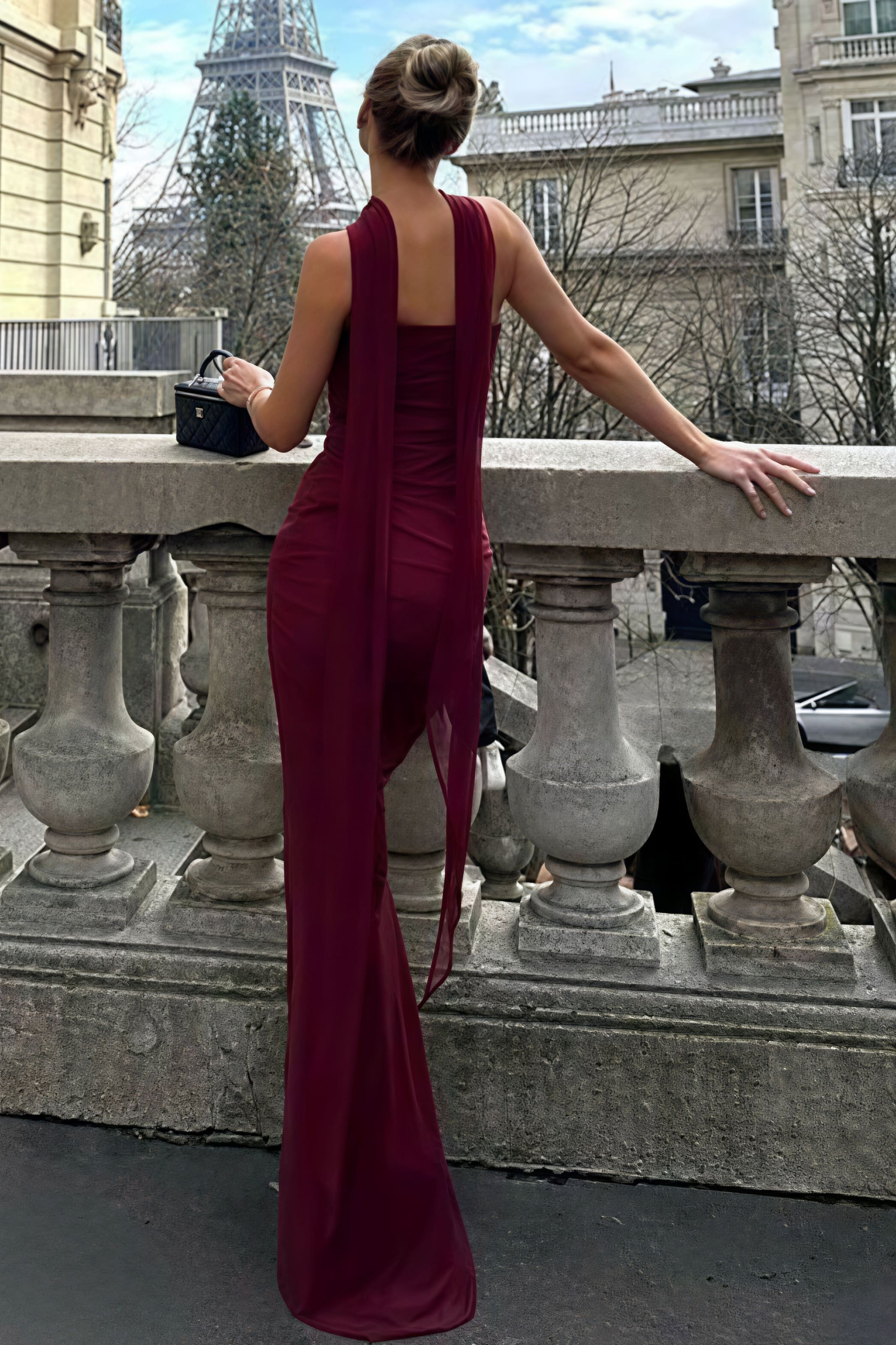 Bandeau High Waist Bodycon Skirt Set - Image 8