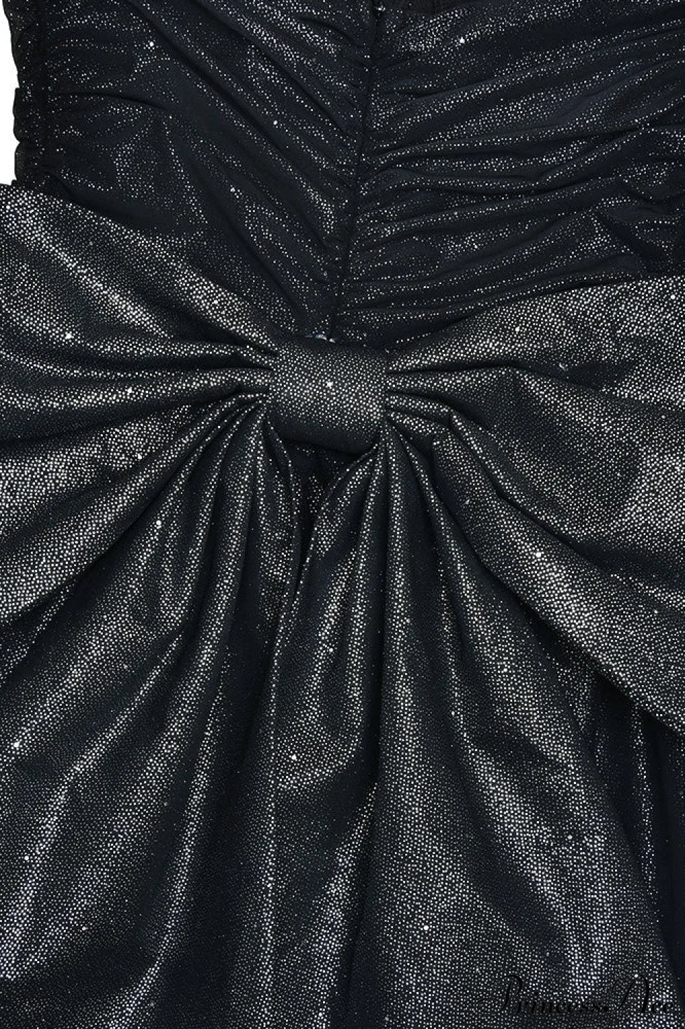 Bodycon Sequined Strapless Bow Party Dress - Image 4
