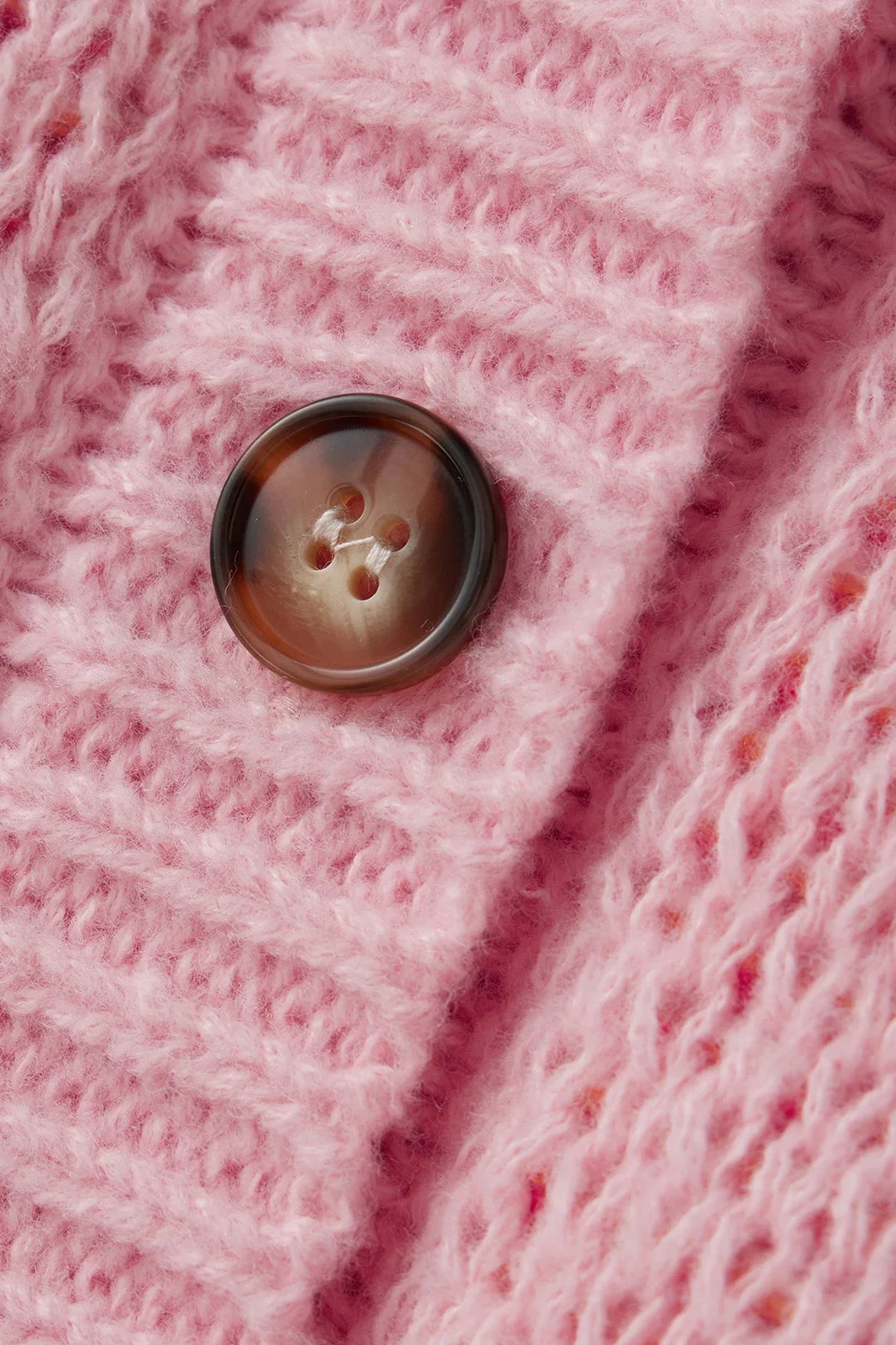 Boot Pattern V Neck Knit Cardigan - Image 4