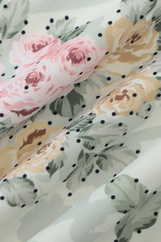 Cami Waist Slim Sexy Versatile Floral Dress - Image 5