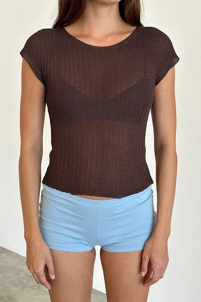 Casual Chic Stripe Skinny Low Waist Shorts - Image 19