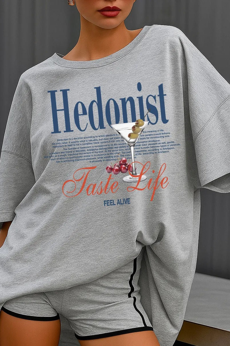 Casual Fashion Print Cotton T-shirt - Image 7