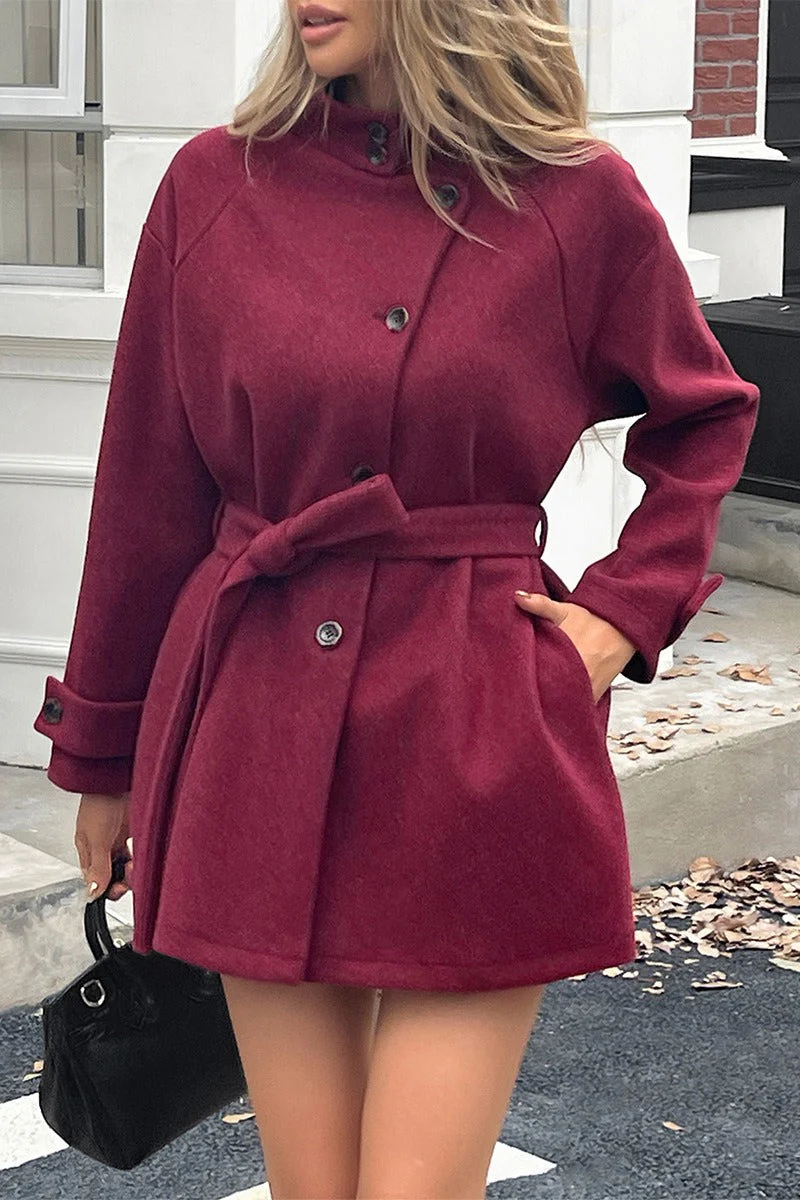 Casual Long-Sleeve Sweater Coat - Image 2