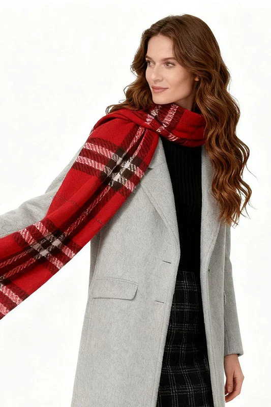 Checkered Warm Scarf - Image 8