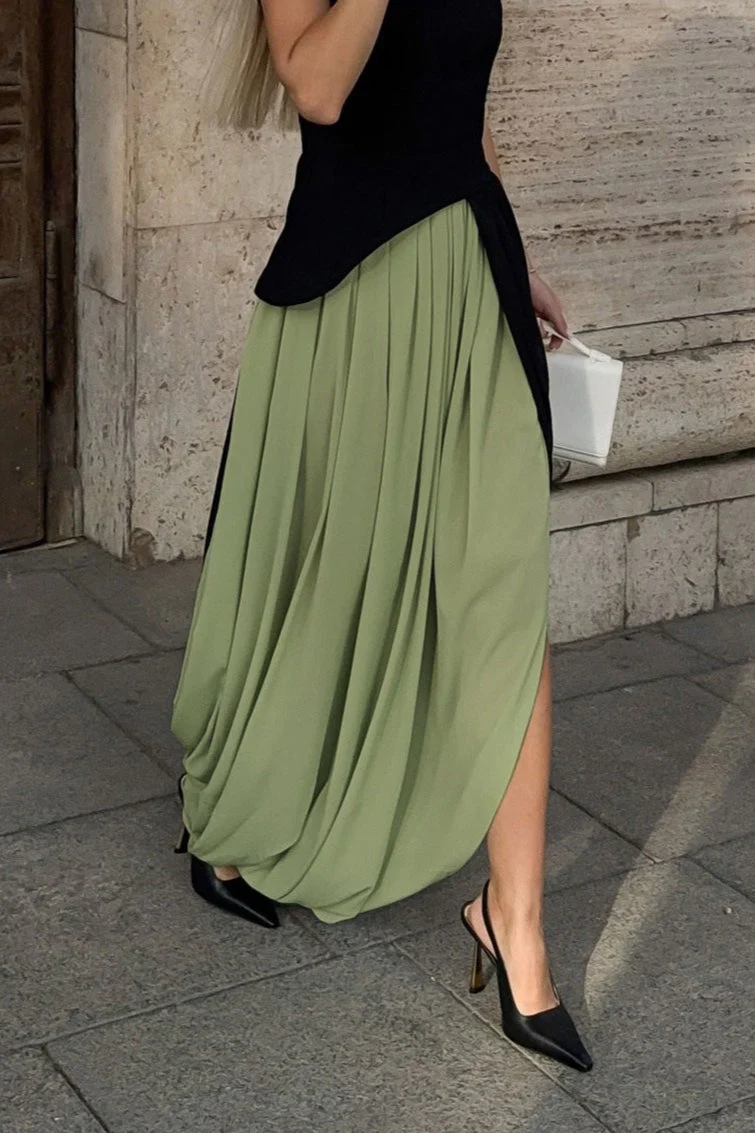 Chic Chiffon Flowing Maxi Skirt - Image 4