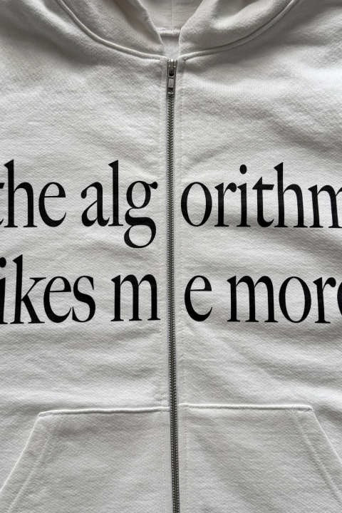 Chic Color Block Fun Letter Print Hoodie - Image 3