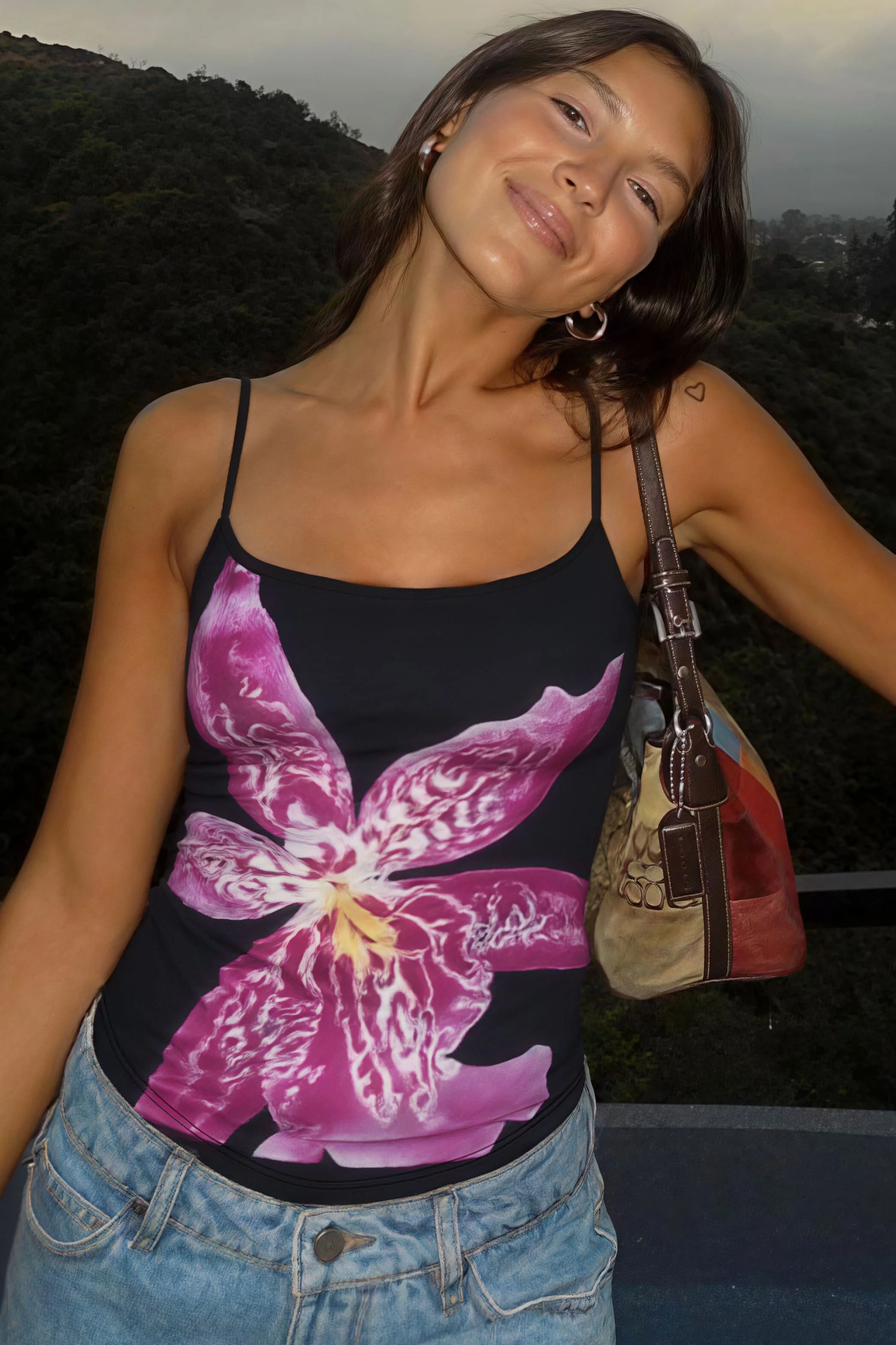 Chic Sexy Floral Print Cami Top - Image 4