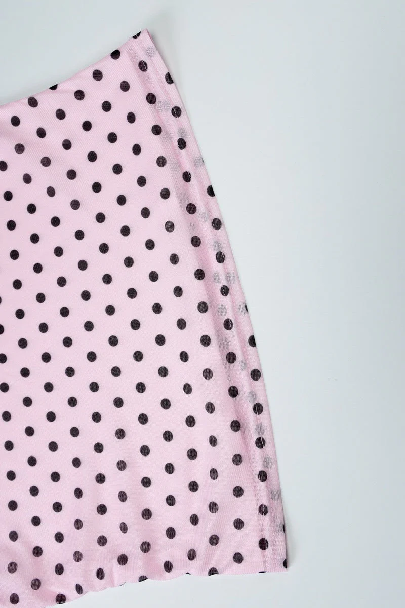 Chic Sexy Polka Dot V Neck Cami Top - Image 7