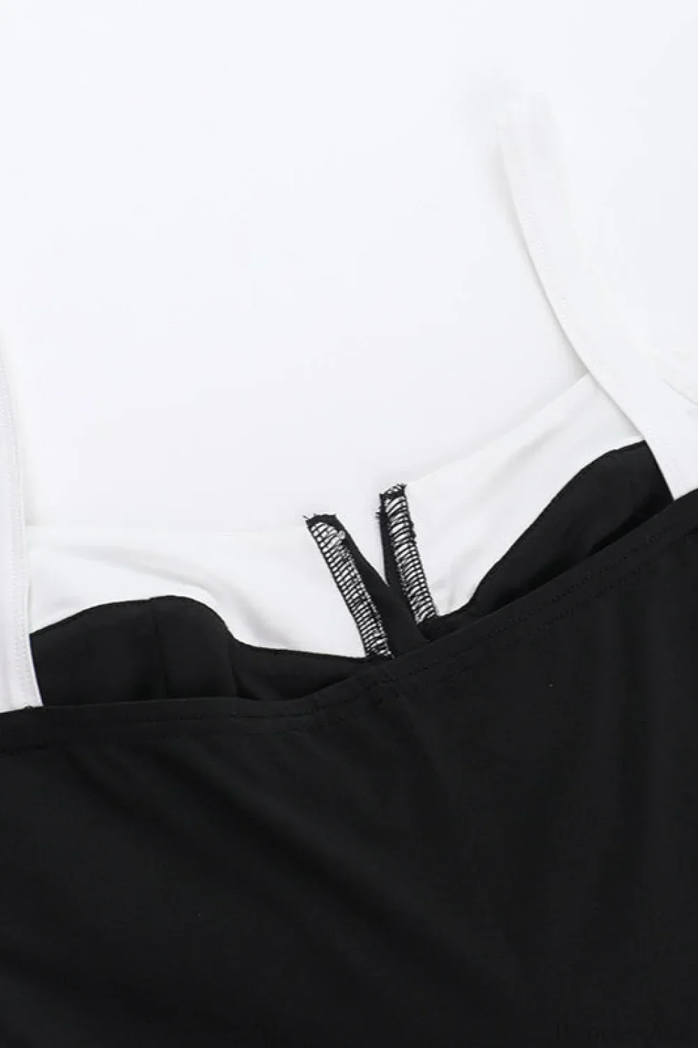 Color Block Cami Slit Mini Dress - Image 5