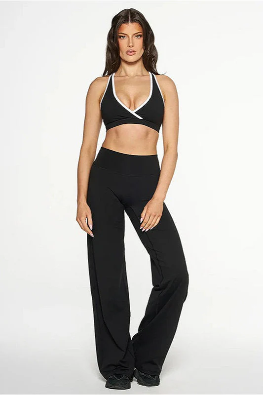 Color Block Casual Slim Three Piece Set - Image 6
