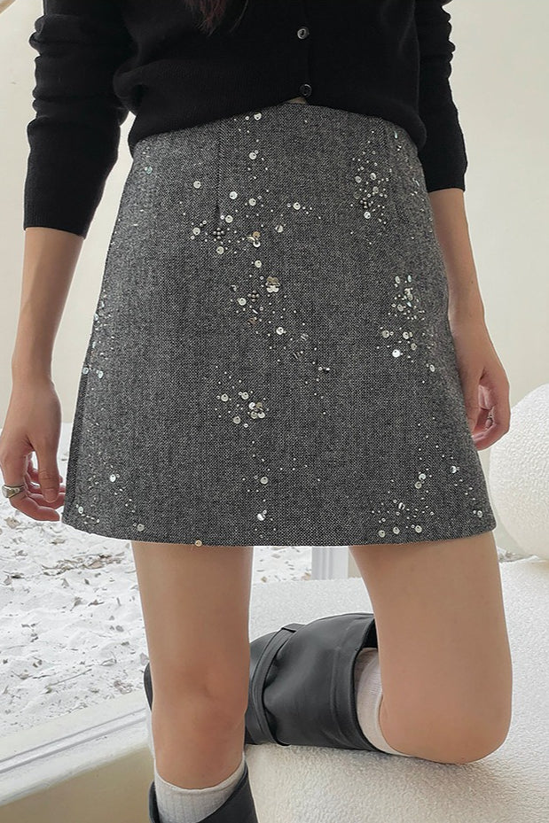 Crystal Bead Embellished Skirt - Image 2