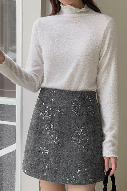 Crystal Bead Embellished Skirt - Image 7