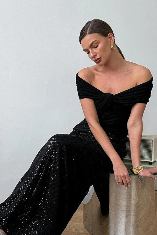 Elegant Chic Off Shoulder Twist Blouse - Image 7