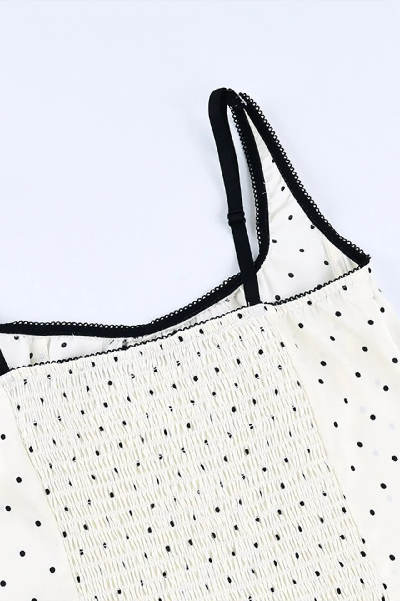 Fashion Sexy Polka Dot Cami Versatile Tank Top - Image 8