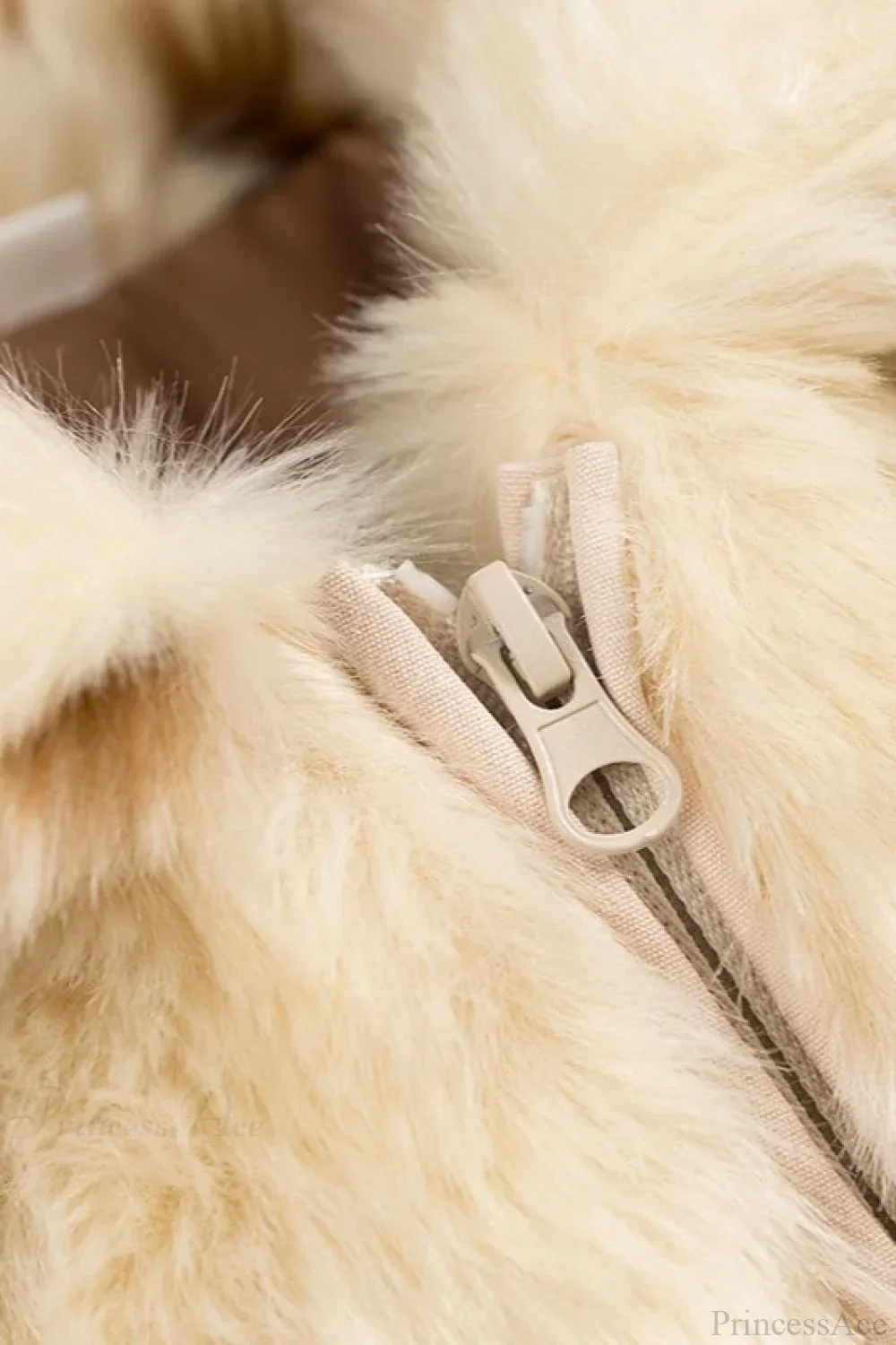 Faux Fur Leopard Print Fuzzy Warm Coat - Image 6