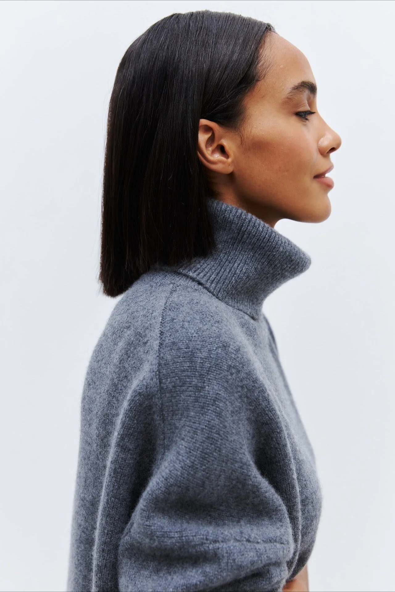 Anti-Pilling Loose Turtleneck Sweater - Image 39