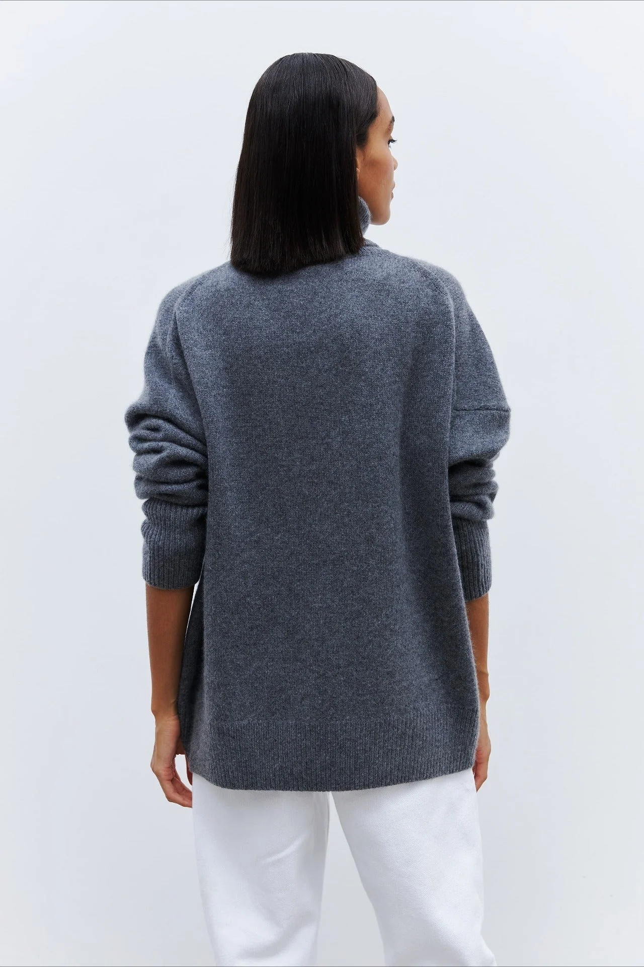 Anti-Pilling Loose Turtleneck Sweater - Image 40