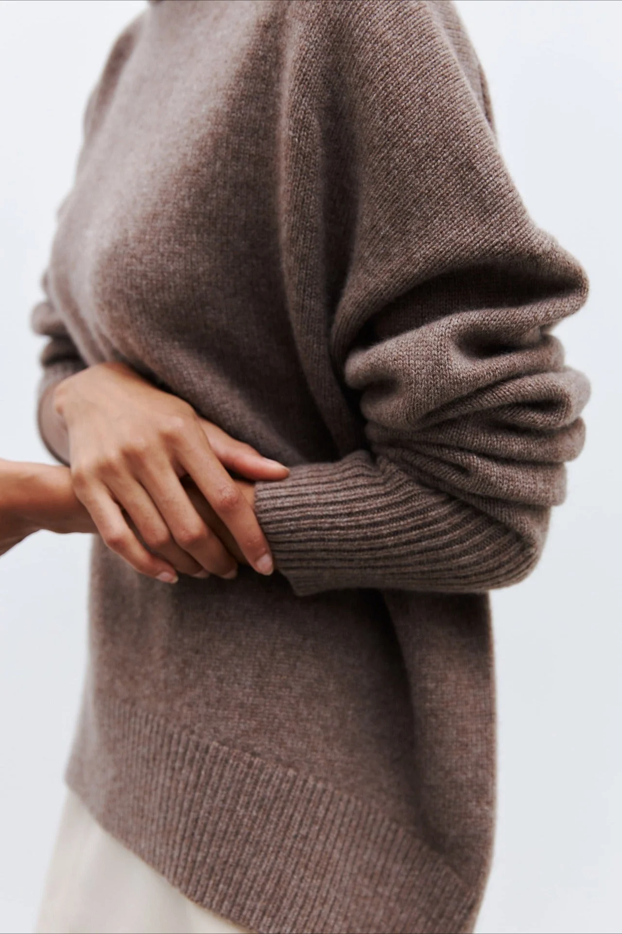Anti-Pilling Loose Turtleneck Sweater - Image 48