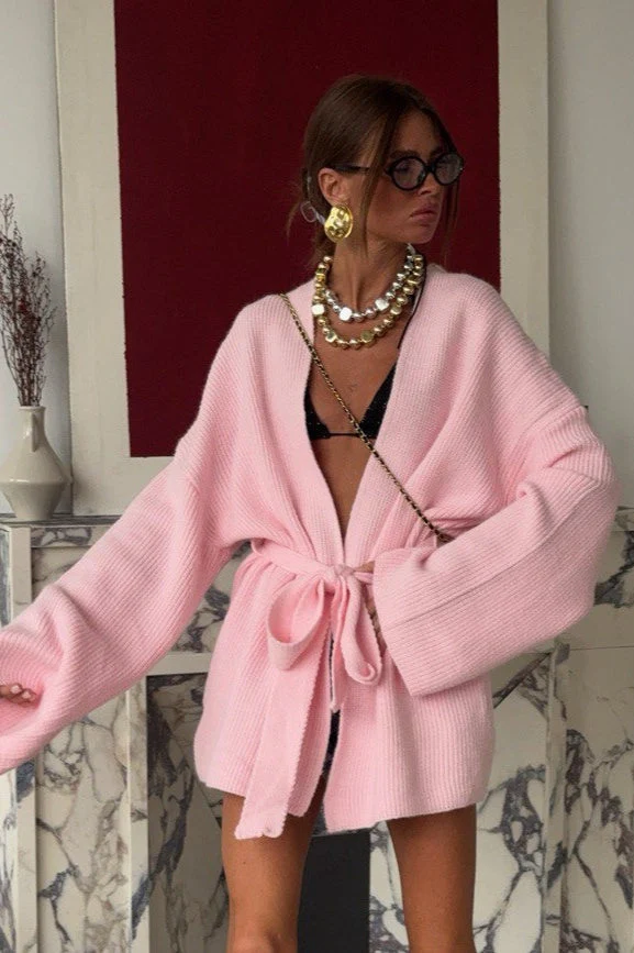 Belted Midi Cardigan - Image 4