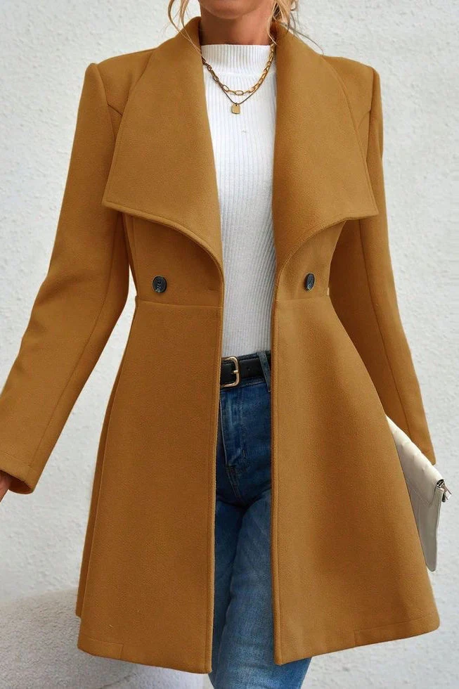 Belted Wool Long Coat - Image 13