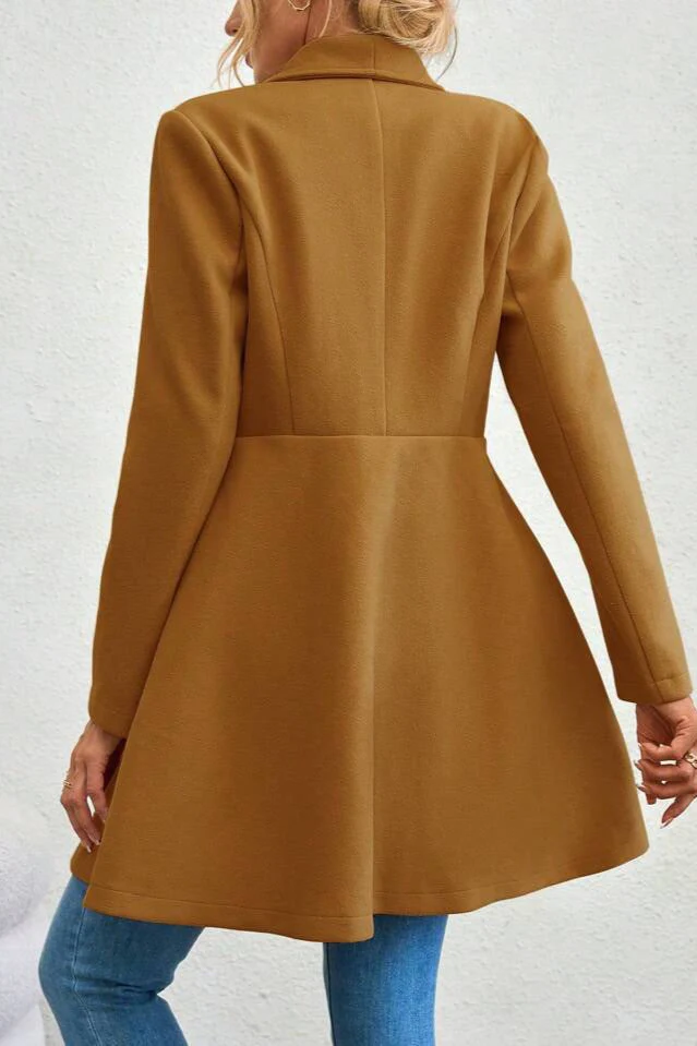 Belted Wool Long Coat - Image 16