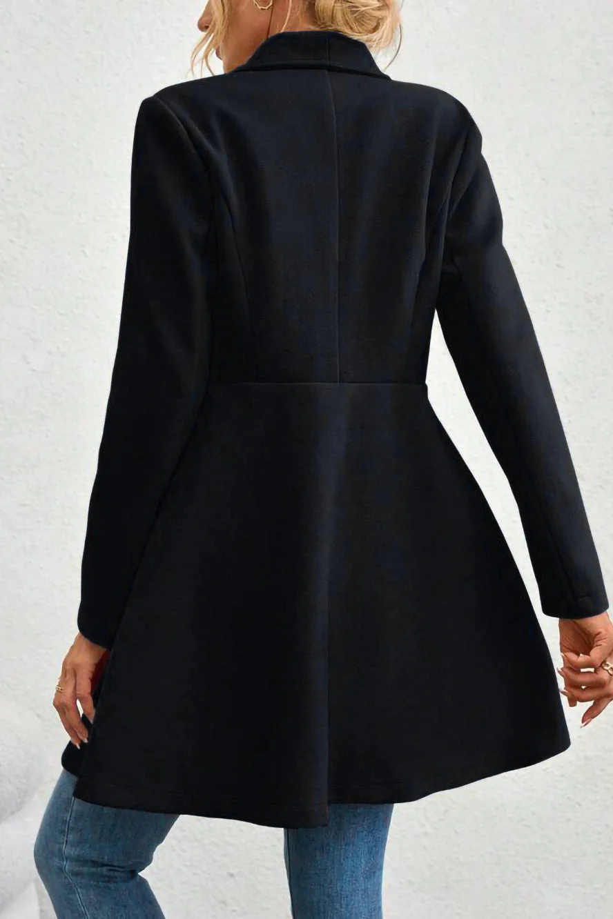 Belted Wool Long Coat - Image 4