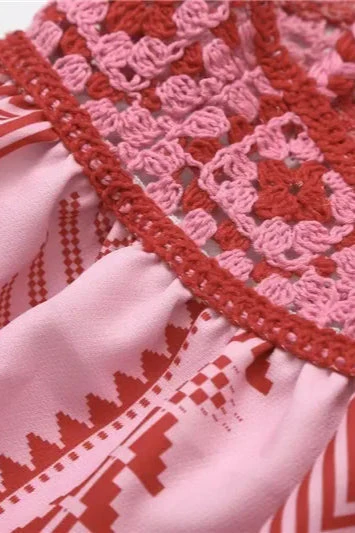 Boho Spaghetti Strap Tassel Boho Dress - Image 7