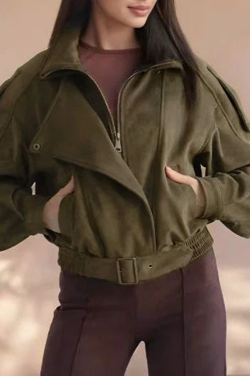 Brown Relaxed Fit Vintage Jacket - Image 4