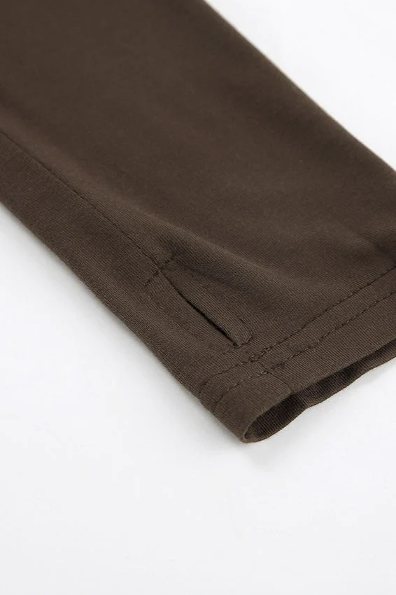 Brown Slim Fit Sweater Dress - Image 7