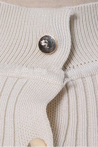 Button Front Bodycon Sweater Dress - Image 13
