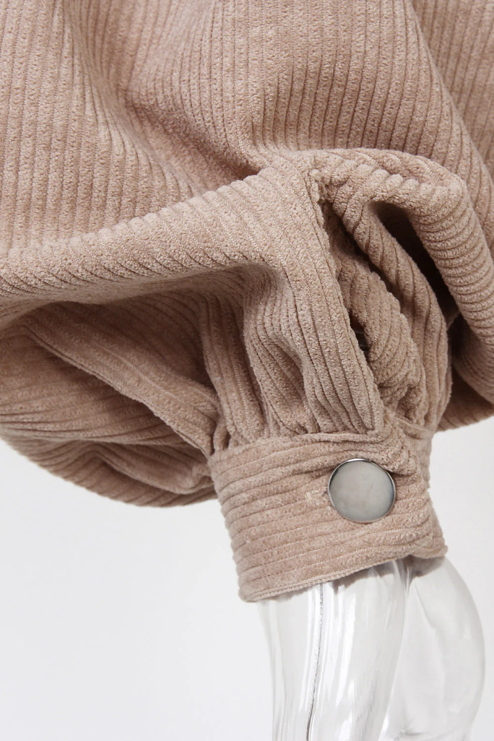Button Up Corduroy Short Jacket - Image 19