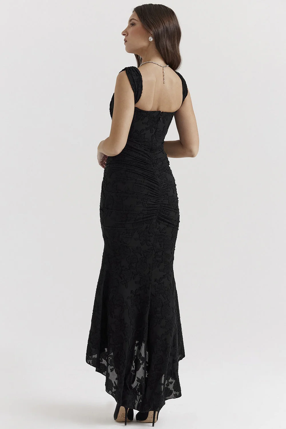 Cami Ruched Bodycon Mermaid Party Dress - Image 4