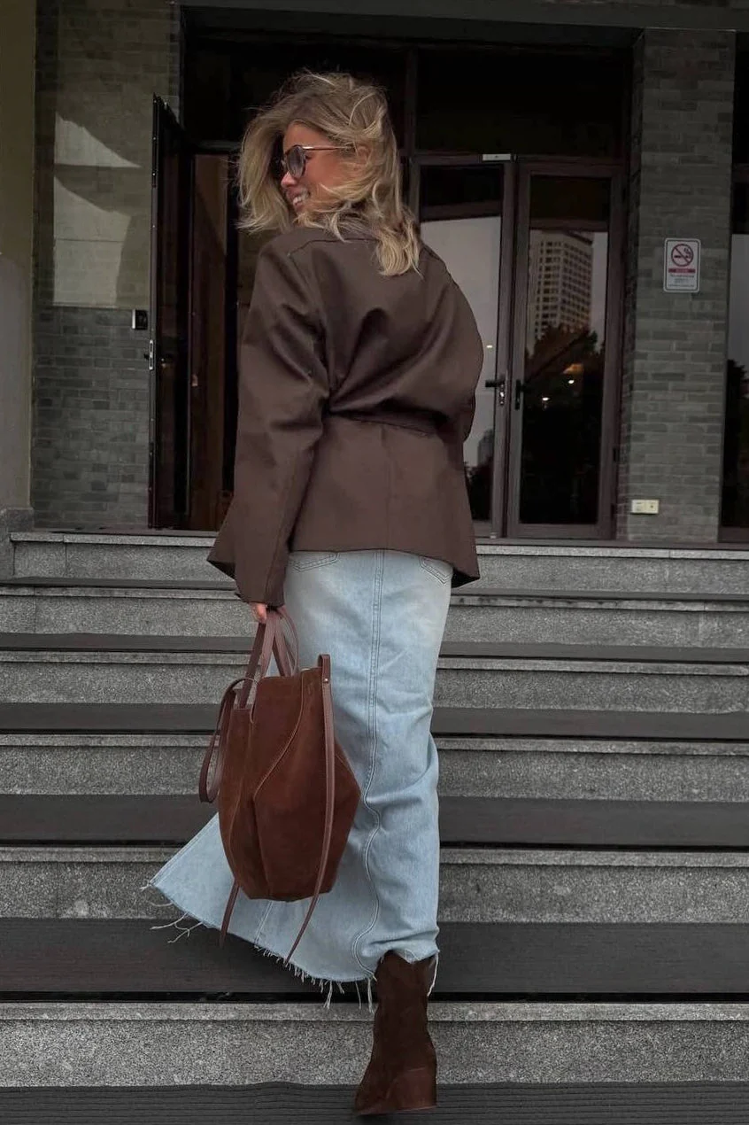 Casual Loose Fit Blazer - Image 3