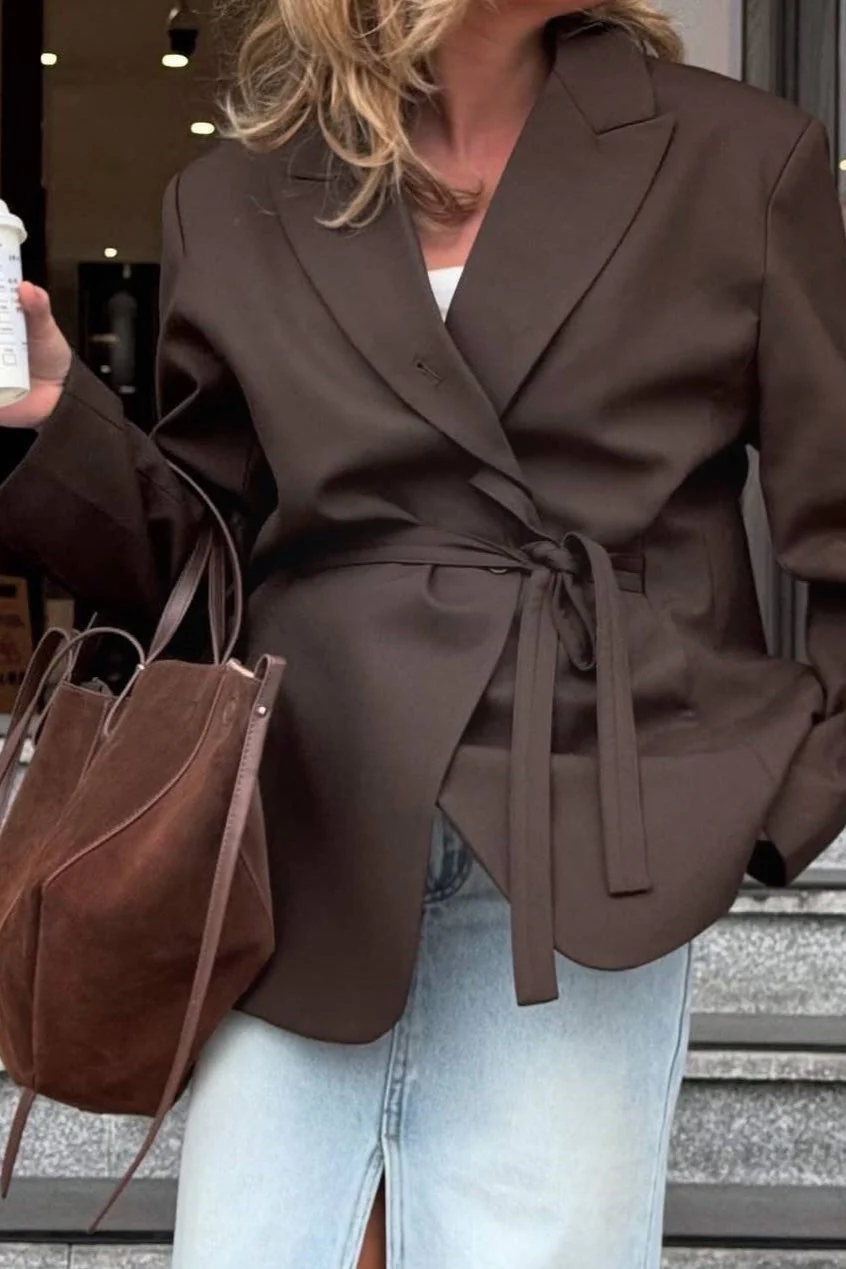 Casual Loose Fit Blazer - Image 4