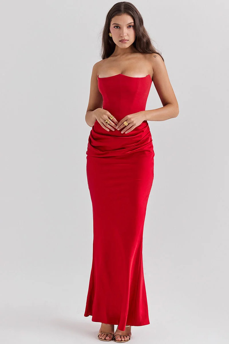 Chic Corset Backless Bodycon Formal Dress - Image 9