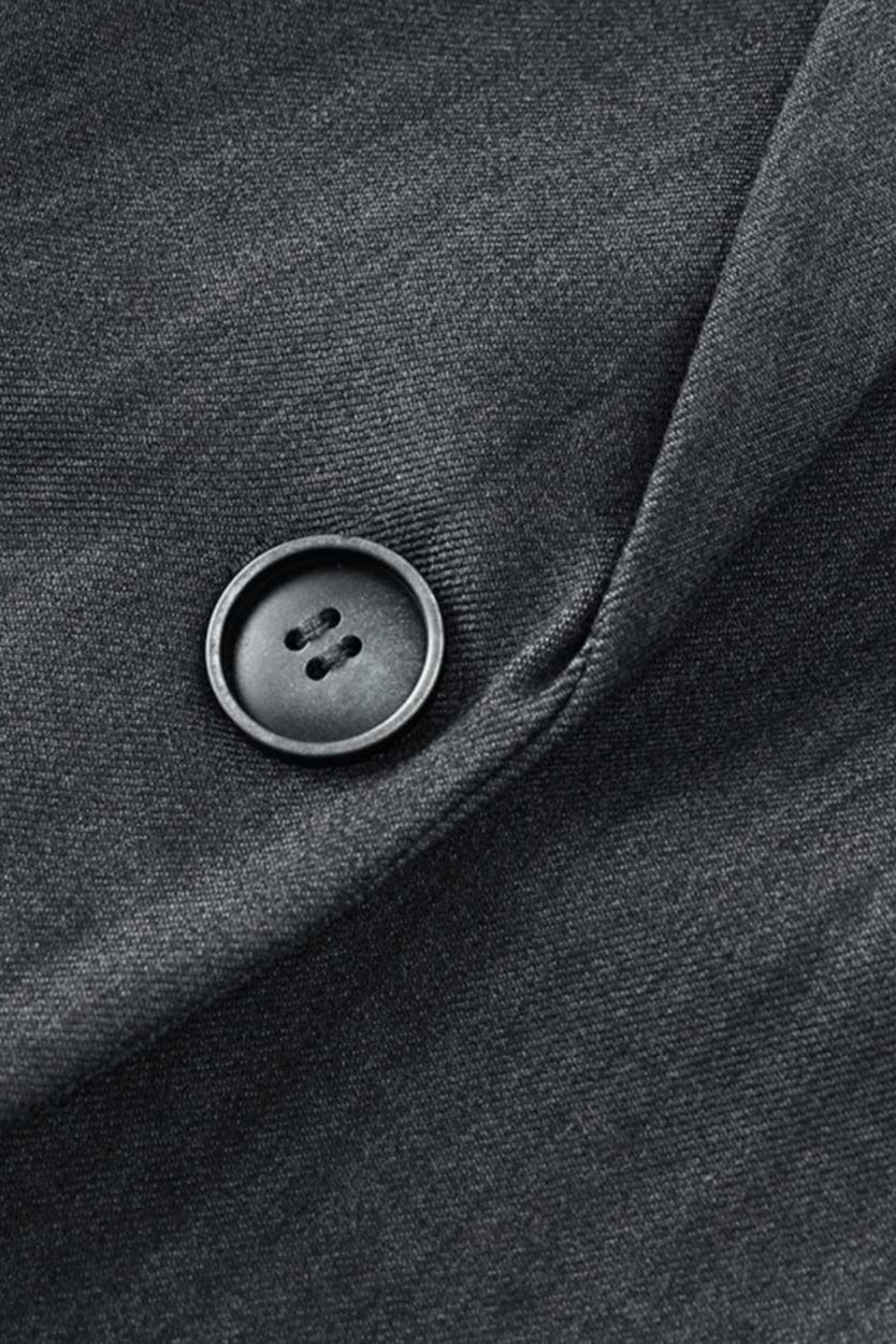 Classic Peak Lapel Blazer - Image 6