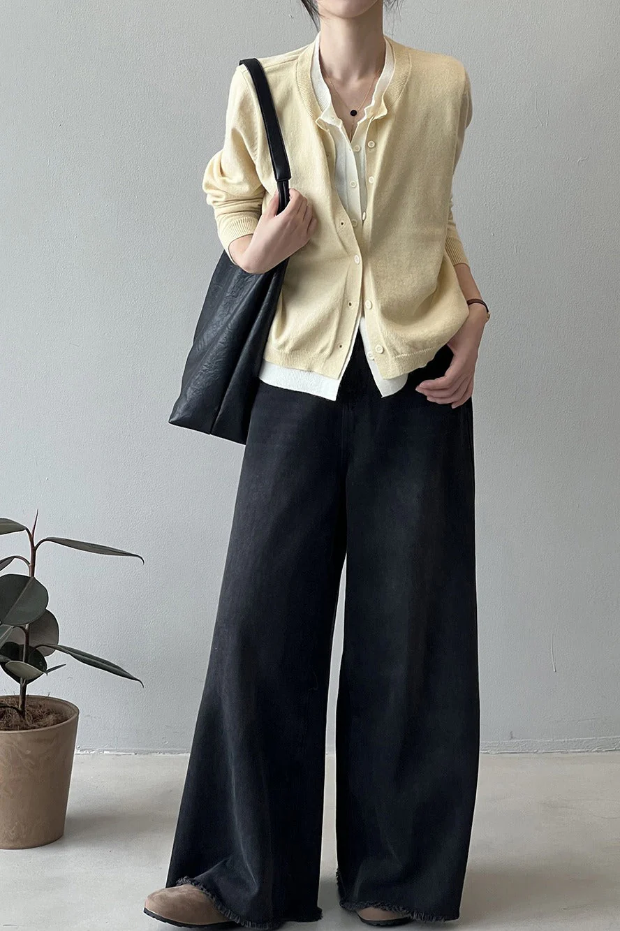 Color Block Layered Cardigan - Image 5