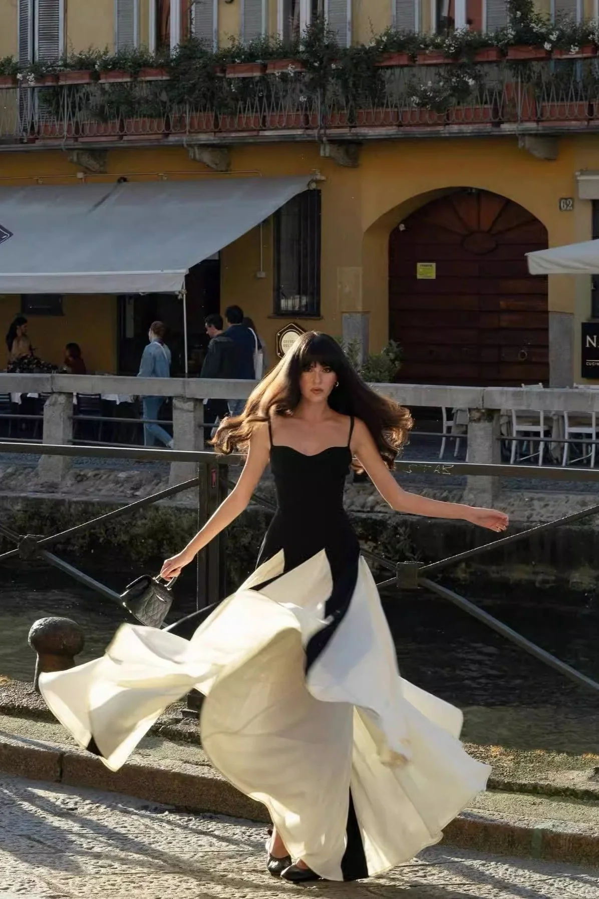 Colorblock Cami Maxi Dress - Image 4