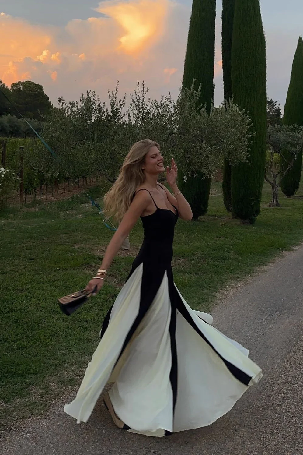 Colorblock Cami Maxi Dress - Image 5
