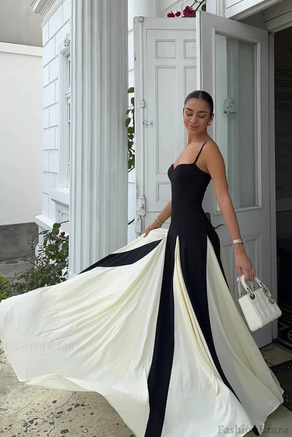 Colorblock Cami Maxi Dress - Image 6