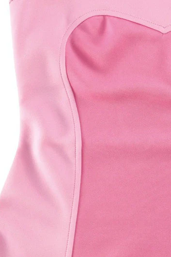 Colorblock Cami Waist-Cinching Mini Party Dress - Image 8