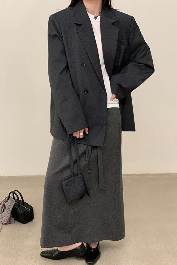 Commuter Style Belted Blazer - Image 14