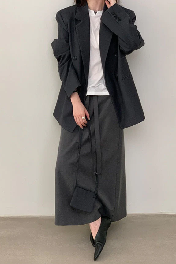 Commuter Style Belted Blazer - Image 8