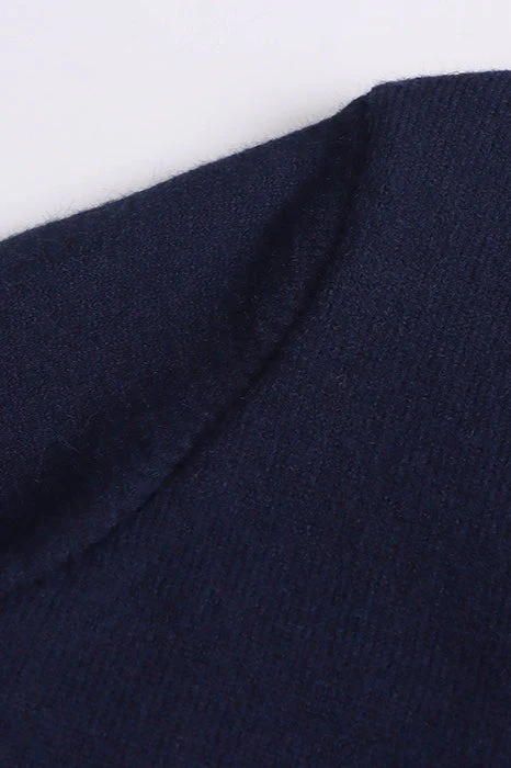 Contrast Panel Layering Cardigan - Image 23